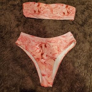 SHEIN marble bikini